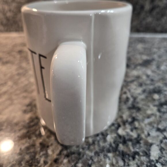 Rae Dunn “NAMASTE” Mug White W/ Black Letters Artisian Collection By Magenta - Picture 3 of 6